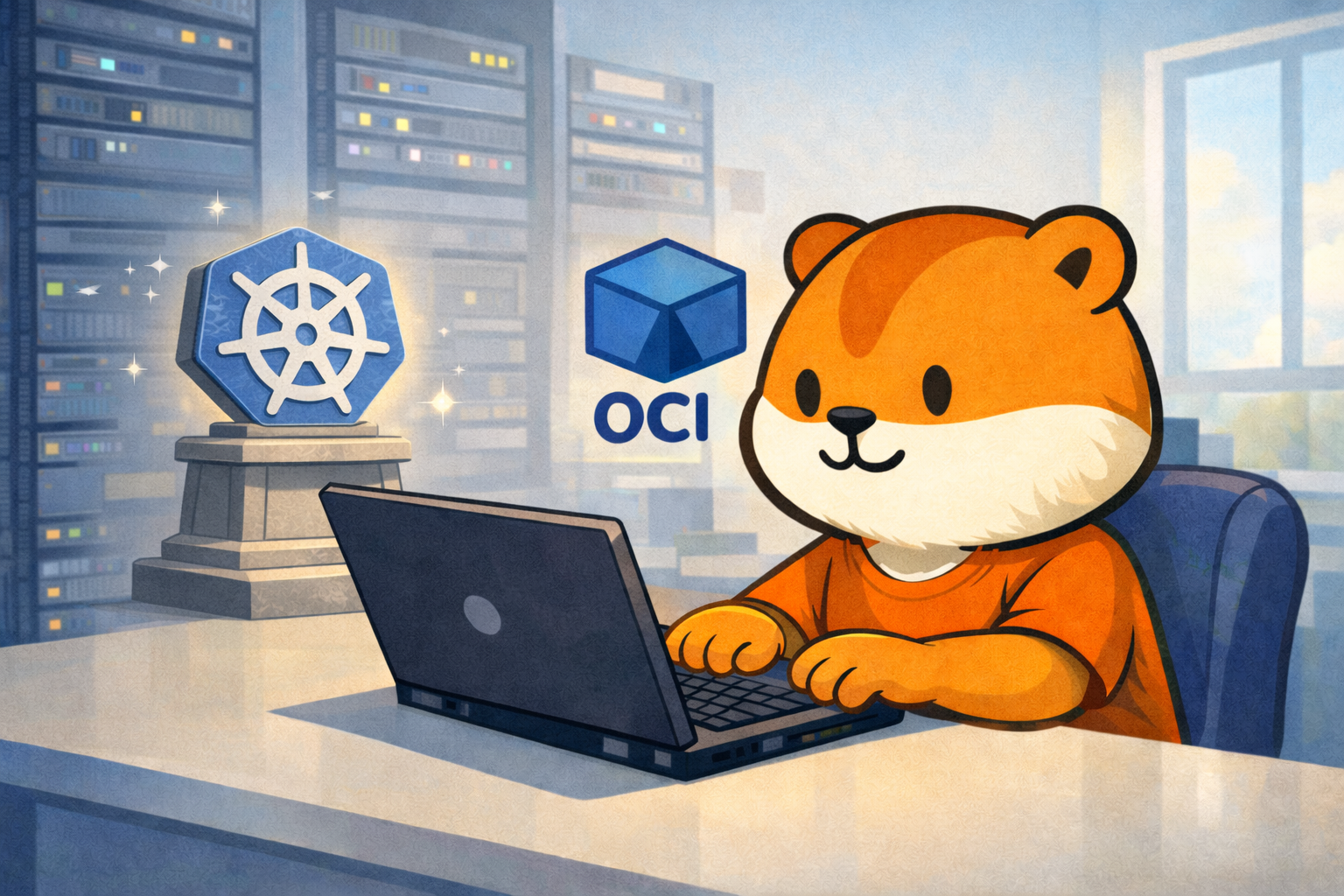 Storing backups in an OCI registry